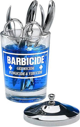 Barbicide Glass Container for Disinfection 120ml - isolated on a white background