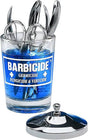 Barbicide Glass Container for Disinfection 120ml - isolated on a white background