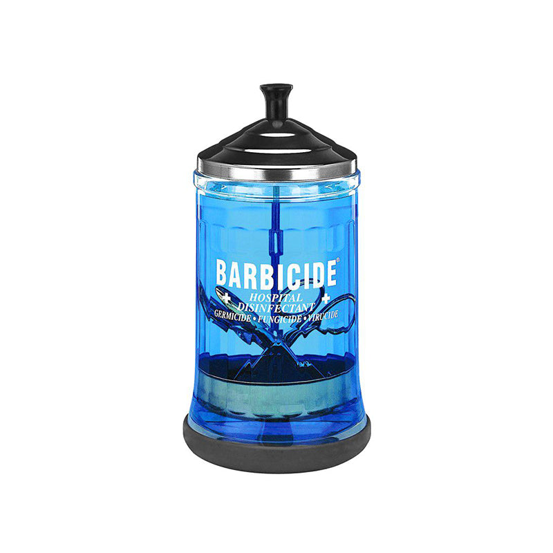 Barbicide Glass Container For Disinfection 750ml - isolated on a white background
