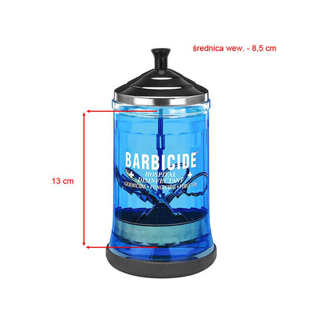 Barbicide Glass Container For Disinfection 750ml - isolated on a white background