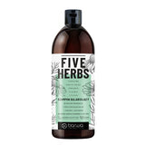 Barwa Five Herbs Balancing Shampoo for Normal & Oily Hair - retail hair-care container isolated on a white background