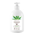 Barwa Hypoallergenic Traditional Grey Liquid Soap With Hemp Oil - arranged with the included components on a white background