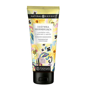 Barwa Natural Expert Regenerating Hair Conditioner - retail hair-care container isolated on a white background