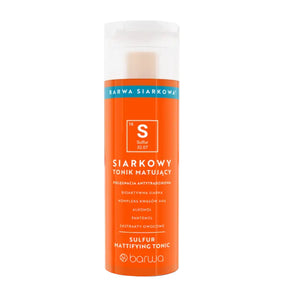 Barwa Sulfuric Anti-Acne Care Mattifying Face Toner - isolated on a white background