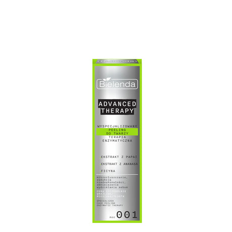 Bielenda Advanced Therapy Specialized Face Peeling Enzymatic Therapy for Sensitive Skin - isolated on a white background