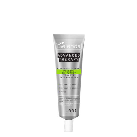Bielenda Advanced Therapy Specialized Face Peeling Enzymatic Therapy for Sensitive Skin - isolated on a white background