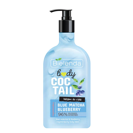 Bielenda Body Coctail Regenerating Body Balm Blue Matcha & Blueberry - isolated on a white background