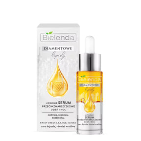 Bielenda Diamond Lipids Anti-Wrinkle Face Serum - retail packaging on a white background