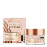Bielenda Firming Peptides Firming & Repairing Anti-Wrinkle Cream 60+ - retail packaging on a white background