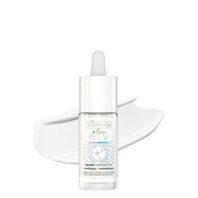 Bielenda Glaze & Glow Moisturising Brightening Ceramic Serum Glazed Skin Effect - retail packaging on a white background