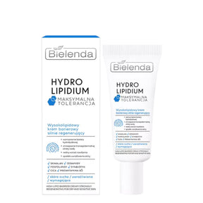 Bielenda Hydro Lipidium Strongly Regenerating High Lipid Barrier Cream - retail packaging on a white background