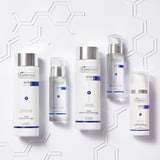 Bielenda Professional Acid Booster Gel Peeling with AHA & PHA Acids 9% - arranged with the included components on a white background