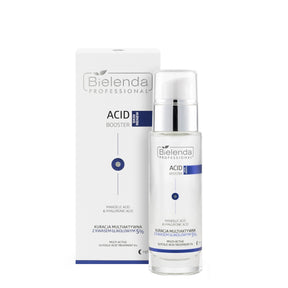 Bielenda Professional Acid Booster Multi Active Treatment with Glycolic Acid 5% - retail packaging on a white background