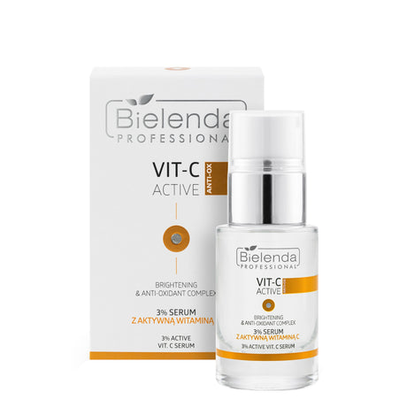 Bielenda Professional Anti-Oxidant Serum with Active Vitamin C 3% - retail packaging on a white background