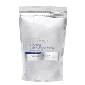Bielenda Professional Cooling Algae Face Mask Sachet with Rutin & Vitamin C - face mask container displayed on a white background