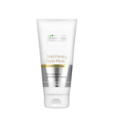 Bielenda Professional Gold Firming Face Mask Colloidal Gold & Caviar - open cosmetic jar with its lid on a white background