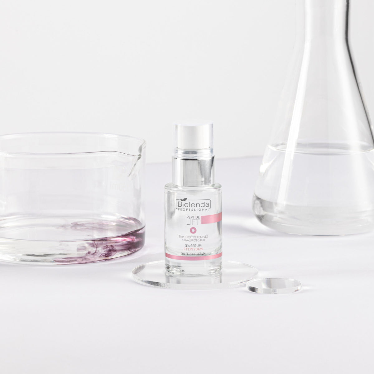 Bielenda Professional Pro Age 3% Triple Peptide Complex Face Serum - retail packaging on a white background