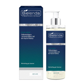 Bielenda Professional SupremeLab Men Refreshing & Cleansing Wash Gel - packaging