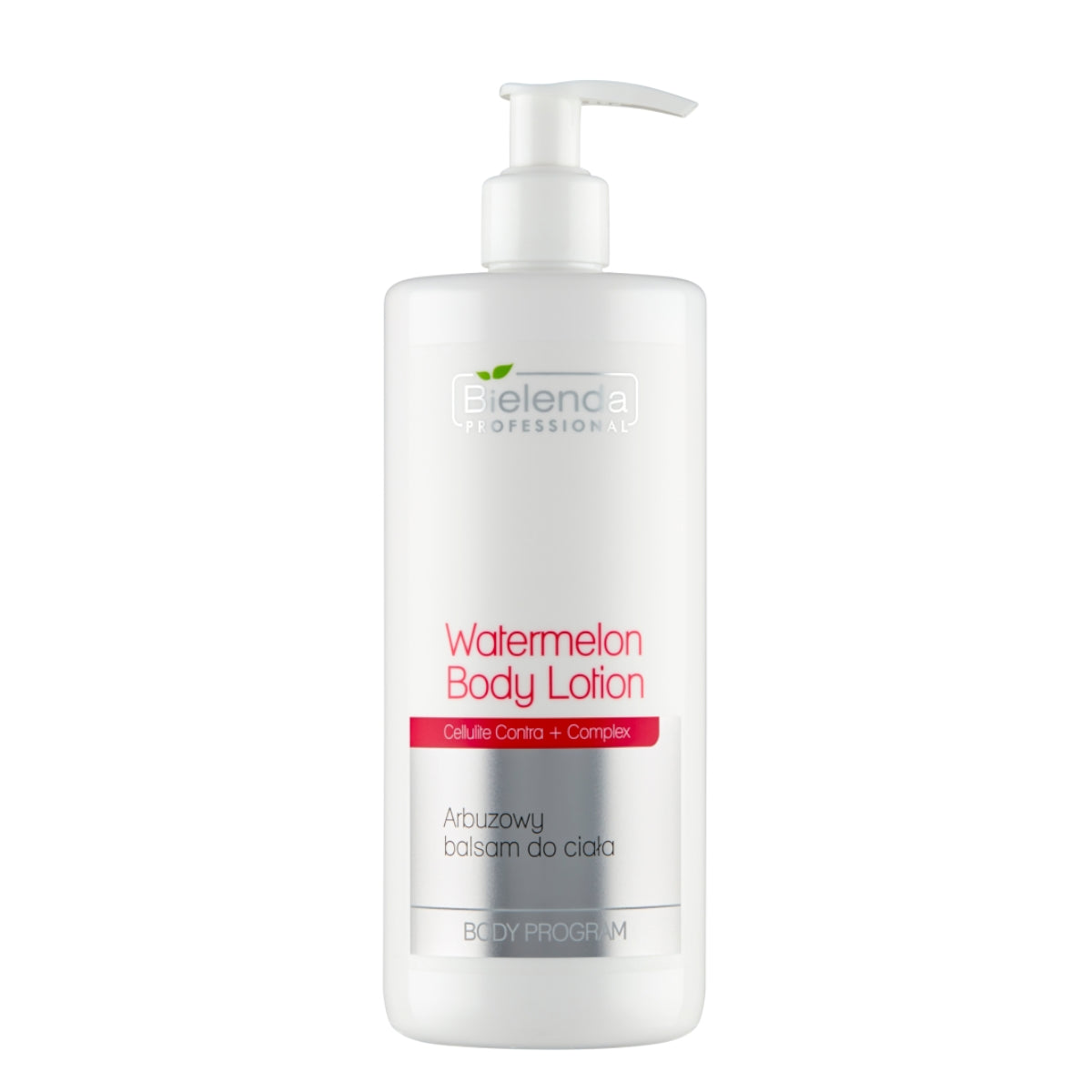 Bielenda Professional Watermelon Body Lotion Cellulite Contra + Complex - isolated on a white background