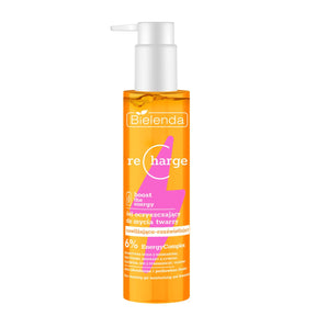 Bielenda Recharge Moisturising & Illuminating Cleansing Gel - isolated on a white background