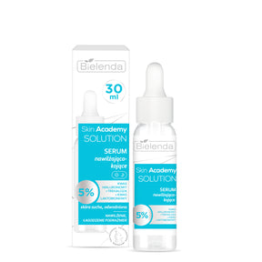 Bielenda Skin Academy Solution Moisturising & Soothing Serum - retail packaging on a white background