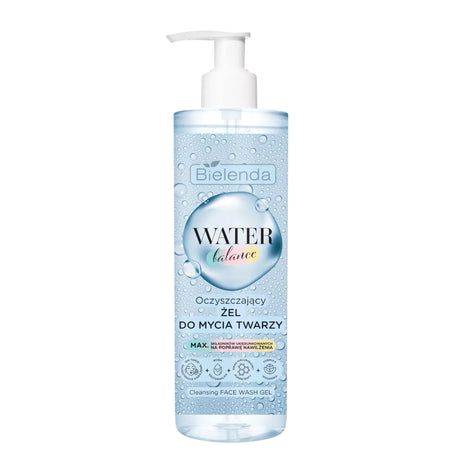 Bielenda Water Balance Cleansing Face Wash Gel - isolated on a white background