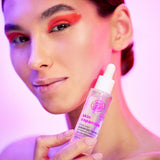 Body Boom Face Boom Skin Dopamine Stimulating Anti-Wrinkle Serum With 0.3% Retinol - finished result shown on a model's face