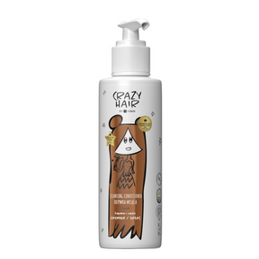 Crazy Hair Co-Wash Cleansing Conditioner Coconut - retail hair-care container isolated on a white background