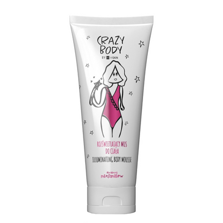 Crazy Hair Crazy Body Illuminating Body Mousse Marshmallow - isolated on a white background