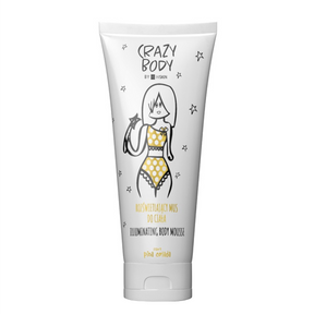 Crazy Hair Crazy Body Illuminating Body Mousse Pina Colada - isolated on a white background