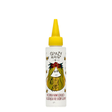Crazy Hair Moisturising & Soothing Scalp Lotion Honey - isolated on a white background