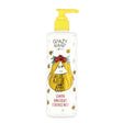 Crazy Hair Moisturising Shampoo Medium Power Honey - retail hair-care container isolated on a white background