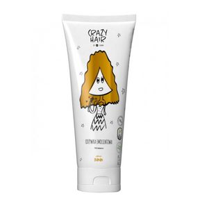 Crazy Hair PEH Balance Emollient Hair Conditioner Banana - retail hair-care container isolated on a white background