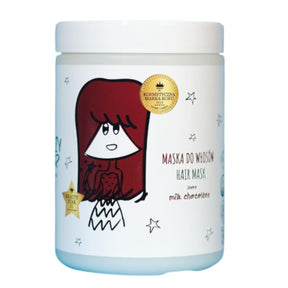 Crazy Hair PEH Balance Hair Mask Chocolate - retail hair-care container isolated on a white background