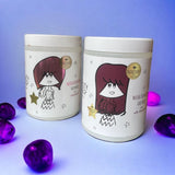 Crazy Hair PEH Balance Hair Mask Chocolate - product and colour result shown on hair