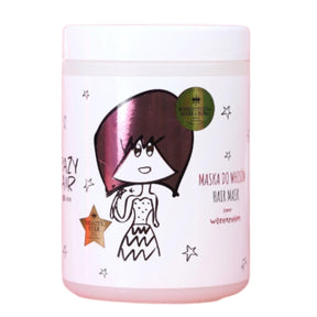 Crazy Hair PEH Balance Hair Mask Watermelon - retail hair-care container isolated on a white background