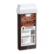 Depilflax 100 Chocotherapy 110 g brown wax cartridge with white roller applicator