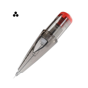 El Cartel Tattoo Cartridges 0.20mm 3RL Liner 10 pcs - single tattoo cartridge on a white background