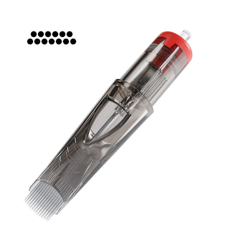 El Cartel Tattoo Cartridges 0.30mm 13 Magnum 10 pcs - single tattoo cartridge on a white background