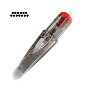 El Cartel Tattoo Cartridges 0.30mm 13 Soft Edge Magnum 10 pcs - single tattoo cartridge on a white background