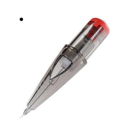 El Cartel Tattoo Cartridges 0.30mm 1RL Liner 10 pcs - single tattoo cartridge on a white background