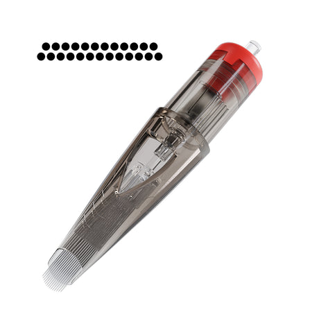 El Cartel Tattoo Cartridges 0.30mm 25 Soft Edge Magnum 10 pcs - single tattoo cartridge on a white background