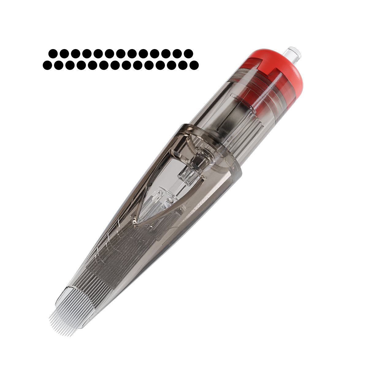 El Cartel Tattoo Cartridges 0.30mm 27 Soft Edge Magnum 10 pcs - single tattoo cartridge on a white background