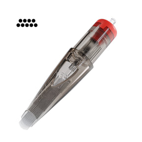 El Cartel Tattoo Cartridges 0.30mm 9 Soft Edge Magnum 10 pcs - single tattoo cartridge on a white background
