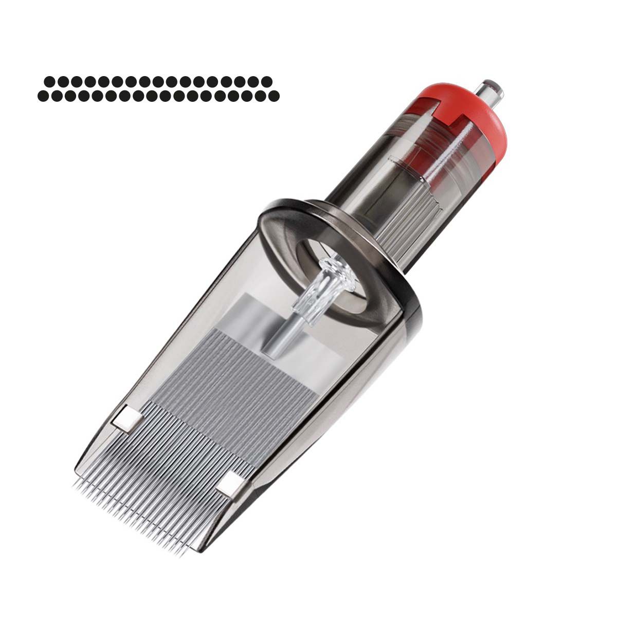El Cartel Tattoo Cartridges 0.35mm 35 Magnum 10 pcs - single tattoo cartridge on a white background