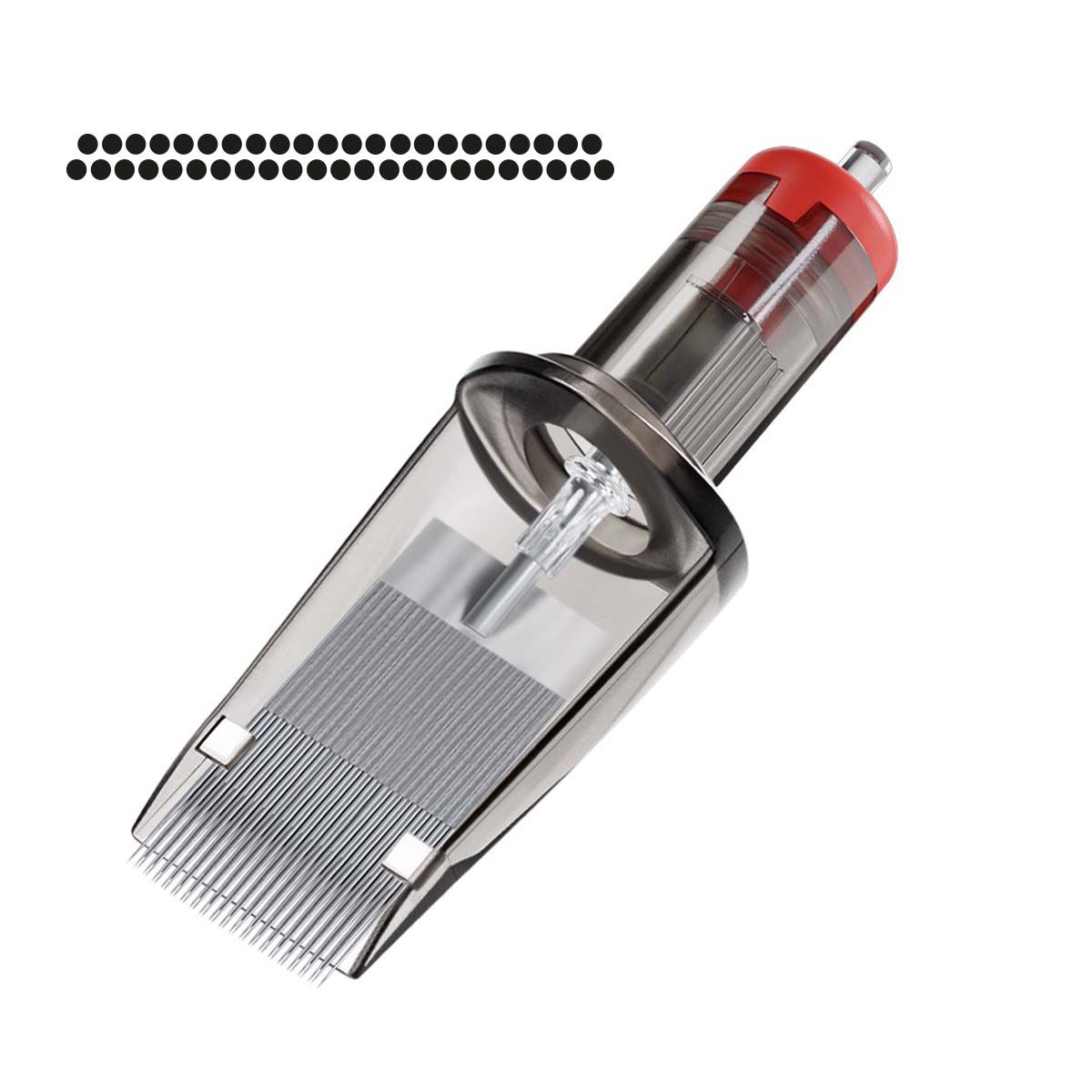 El Cartel Tattoo Cartridges 0.35mm 45 Magnum 10 pcs - single tattoo cartridge on a white background