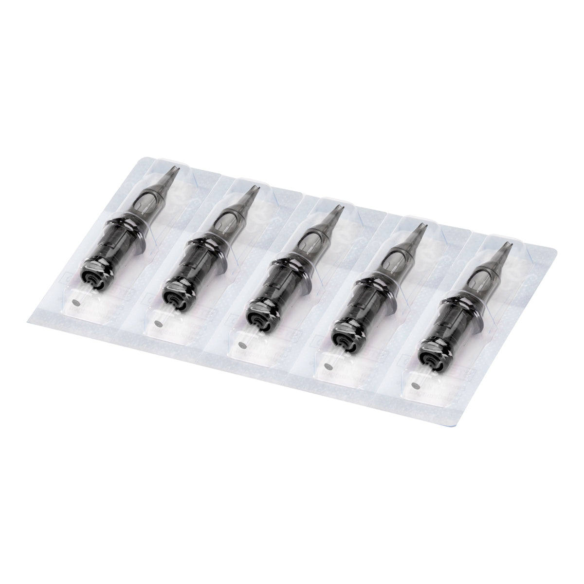 El Cartel Tattoo Cartridges V2 0.30mm 14RS 10 pcs - disassembled cartridge with its individual components