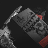 El Cartel Tattoo Cartridges V2 0.30mm 3RL Long Taper 10 pcs - single cartridge shown at an angle