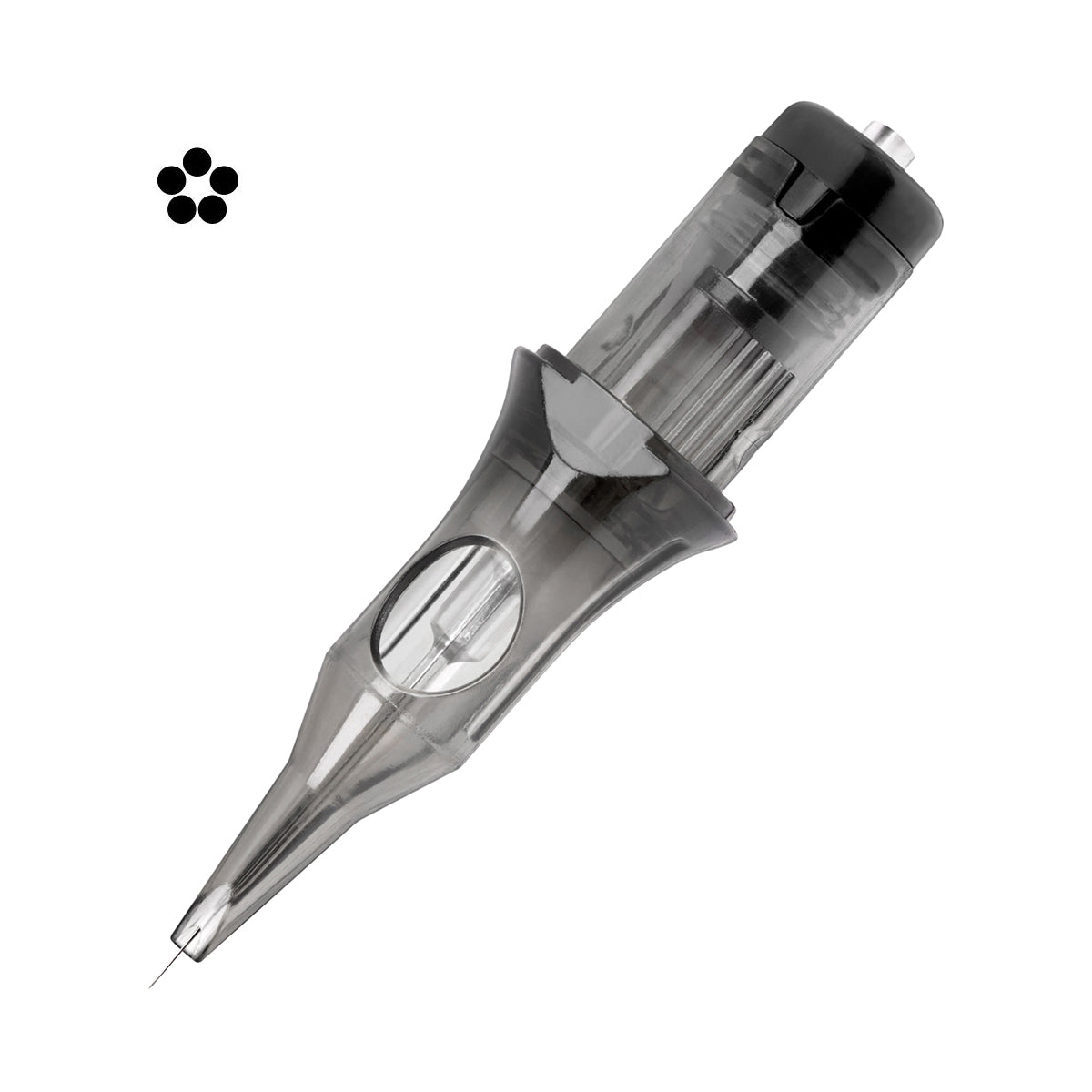 El Cartel Tattoo Cartridges V2 0.30mm 5RS 10 pcs - single tattoo cartridge on a white background