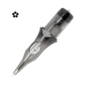 El Cartel Tattoo Cartridges V2 0.30mm 5RS 10 pcs - single tattoo cartridge on a white background